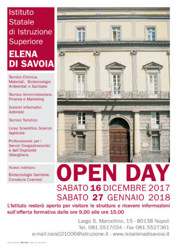 Open Day (16/12/2017)