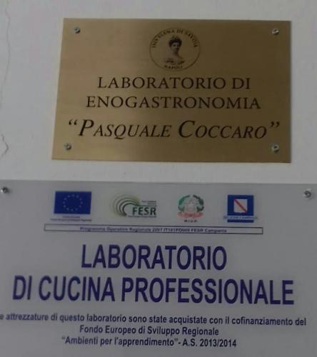 Intitolazione del Laboratorio di Enogastronomia a Pasquale Coccaro