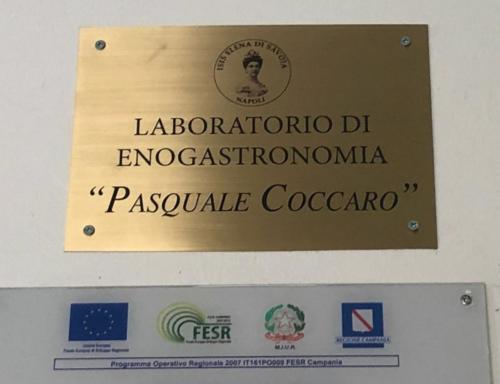 Intitolazione del Laboratorio di Enogastronomia a Pasquale Coccaro