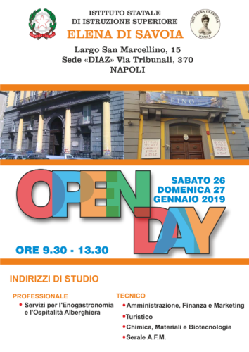 Open Day (26/1/19)