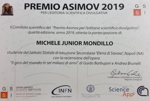 Premio Asimov 2019 (13/4/2019)